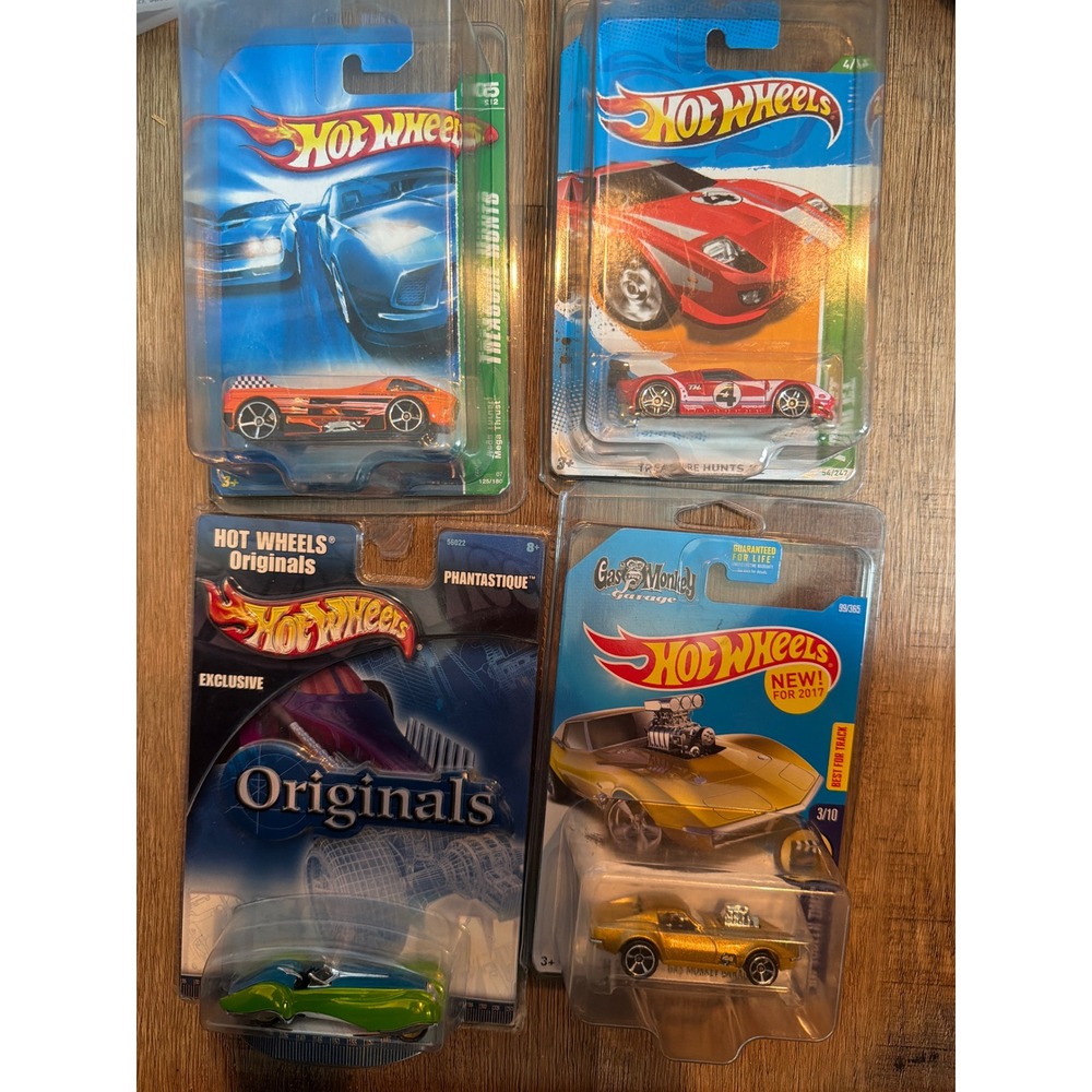 Hot Wheels Treasure Hunt Lot Ford GT Mega Gas Monkey Corvette Phantastique